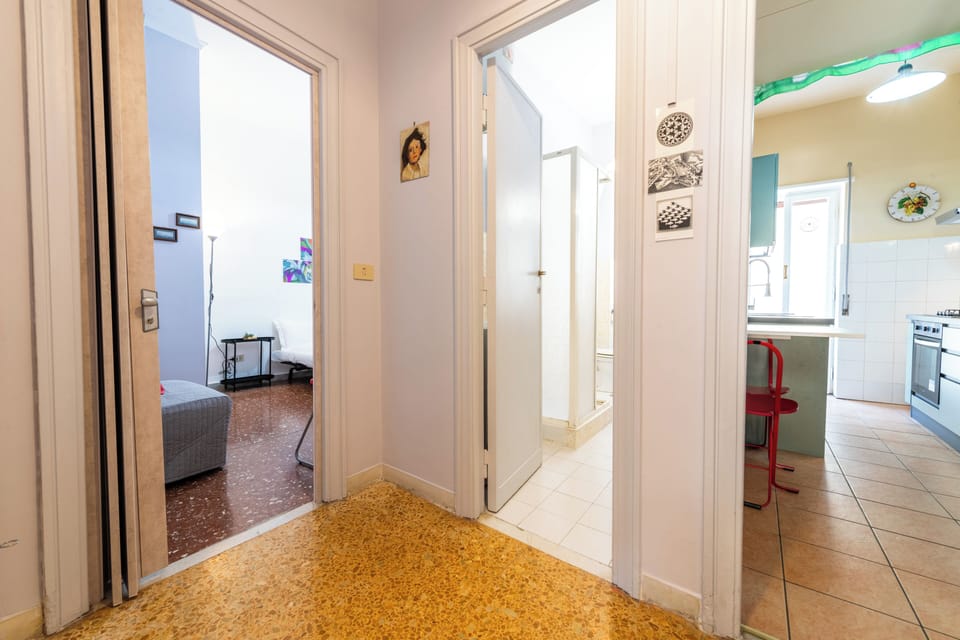 Apartment (1 Bedroom) | Living area | 25-inch Smart TV with cable channels