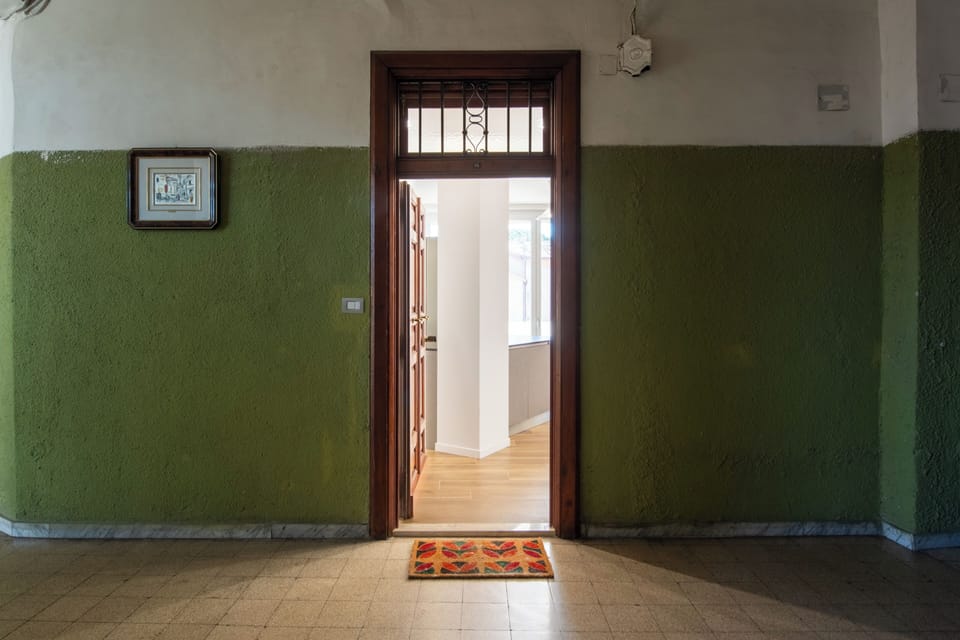 Interior entrance