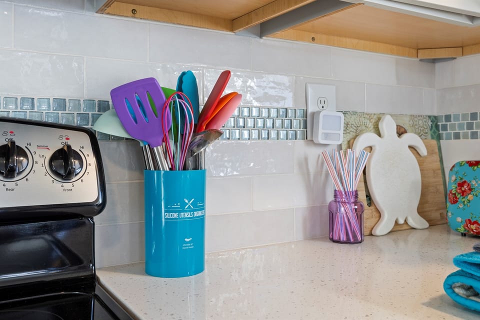 Well-stocked kitchen