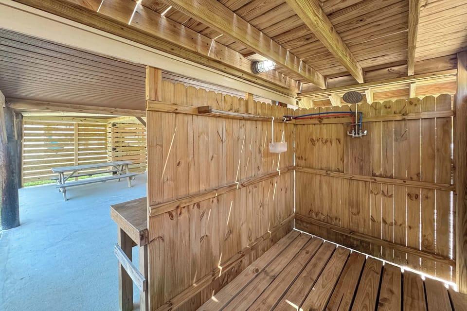 Outdoor shower