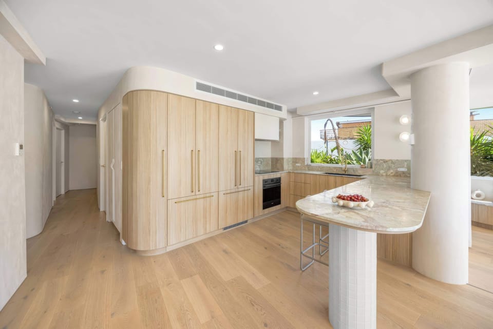 Stylish apartment with premium kitchen and living