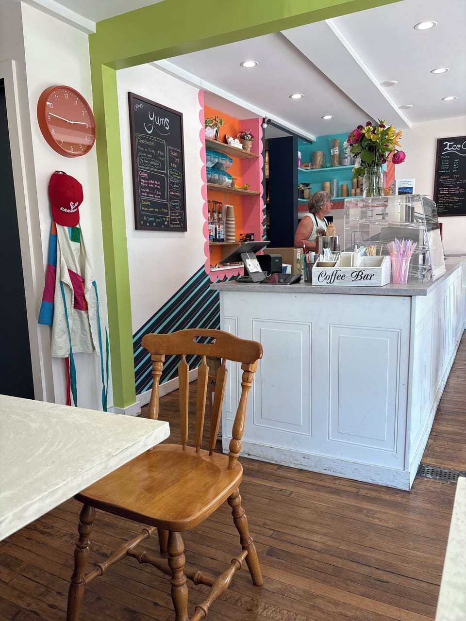 Local ice cream shop. Yum!