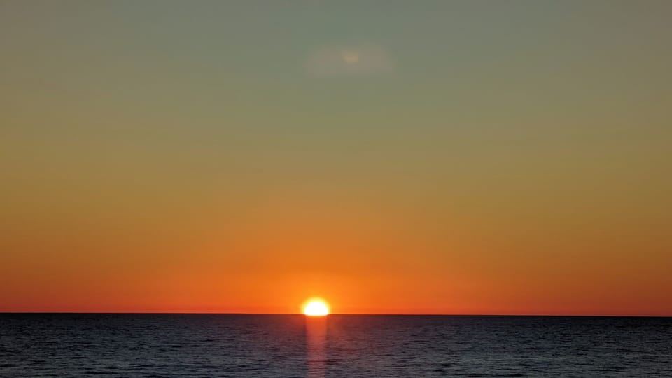Stunning sunsets from your balcony