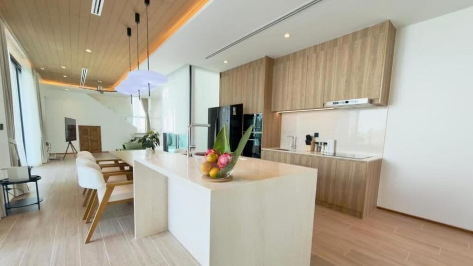 Signature Villa, 3 Bedrooms, Pool View, Beachside | Private kitchen