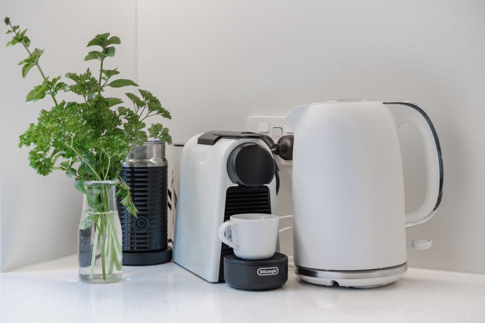 Coffee machine and tea making