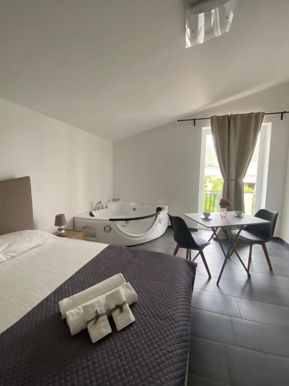 Blackout drapes, soundproofing, iron/ironing board, free WiFi