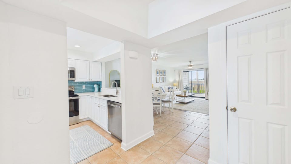 Walk into your open concept living and kitchen areas
