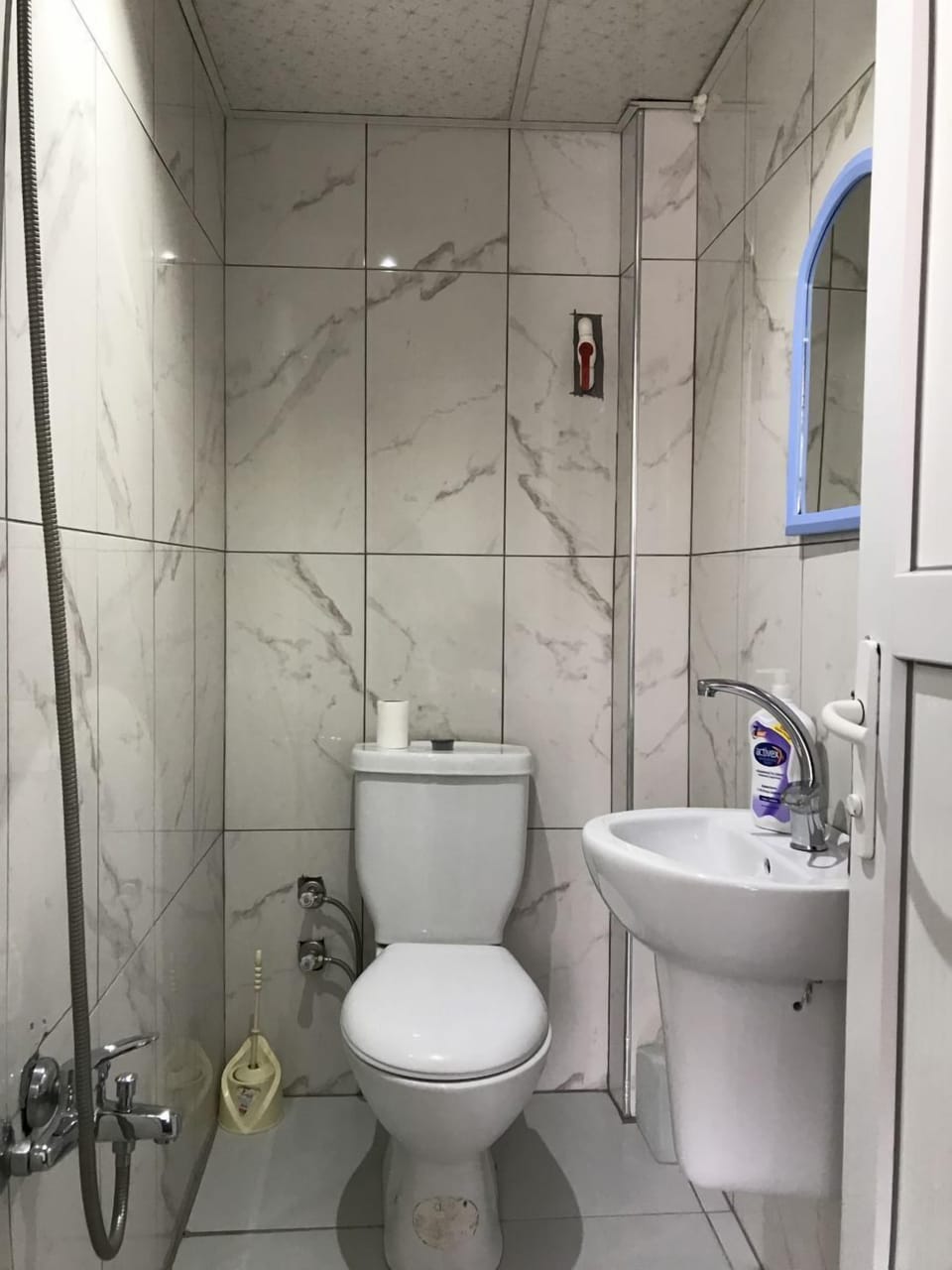 Standard Triple Room, City View | Bathroom | Shower, hair dryer, towels, soap