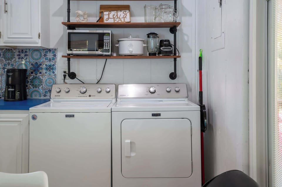 Full-size washer/dryer