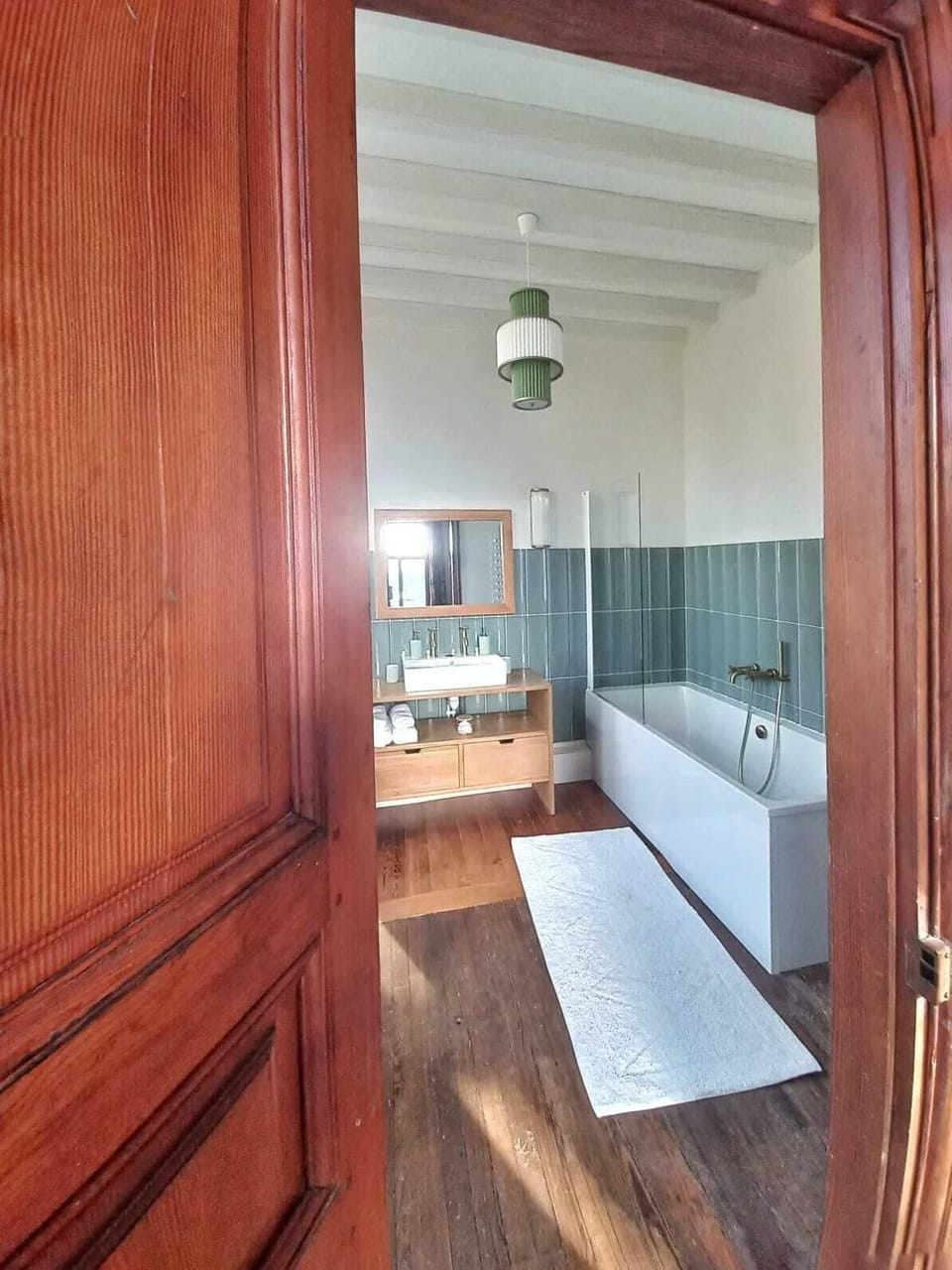 Deluxe Double Room, Balcony, Garden View | Bathroom