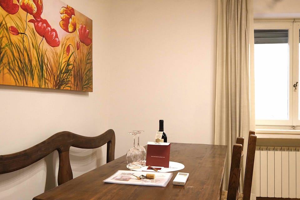Comfort Apartment, City View | Living area | 80-inch flat-screen TV with digital channels