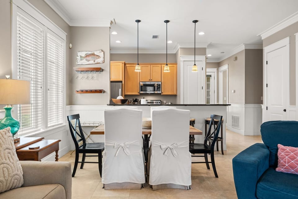 Dining Area and Kitchen