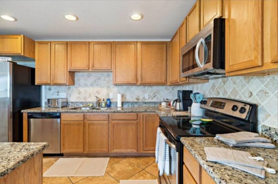 Another angle of the kitchen