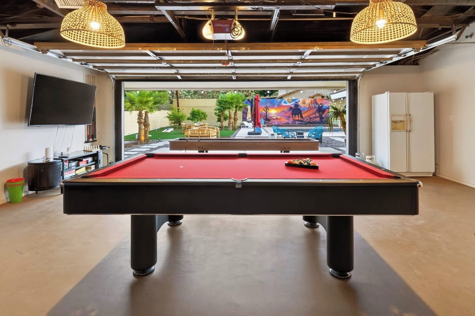 Brand new pool table added to the game room!