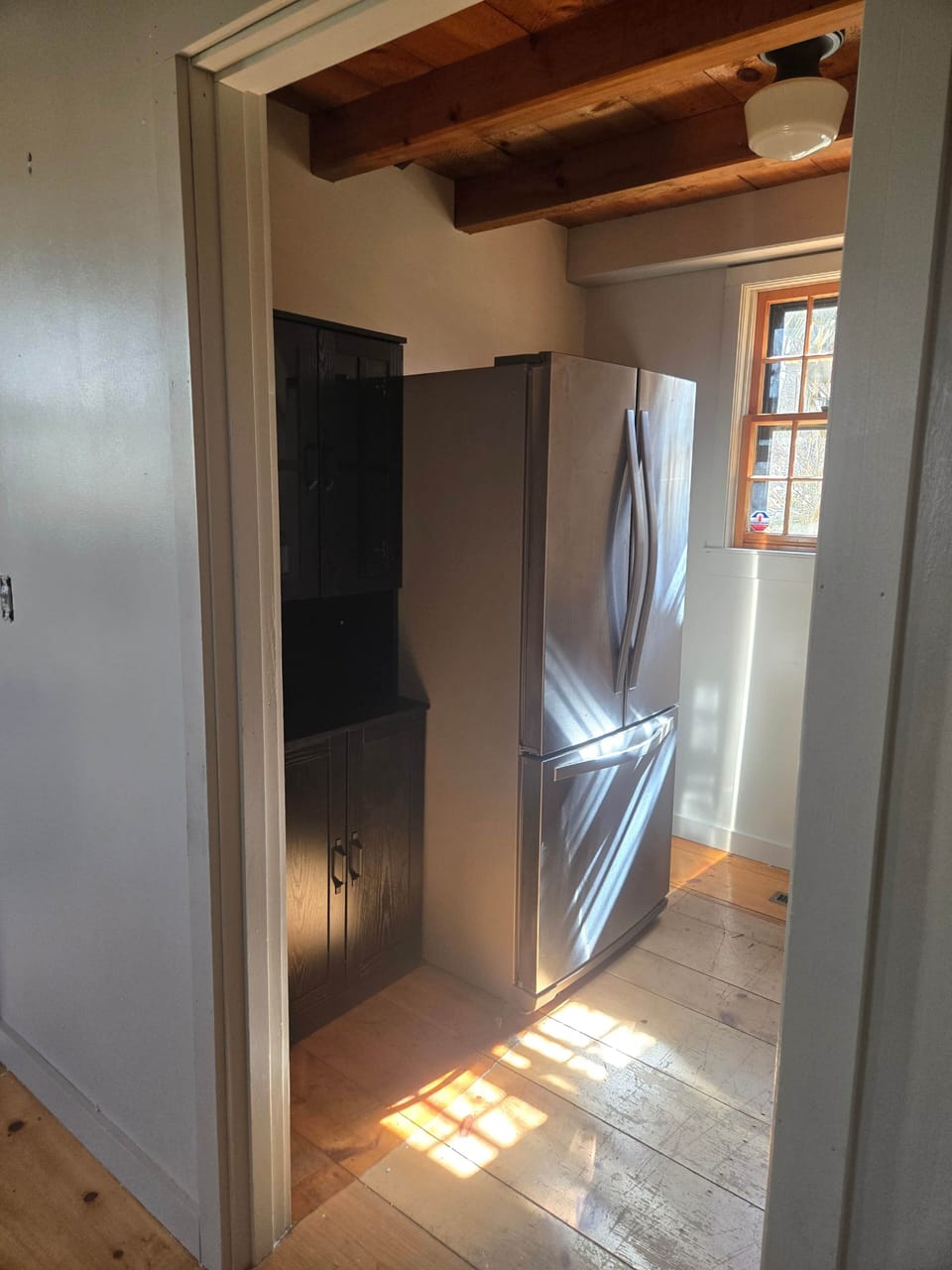 Walk-in pantry with plenty of storage