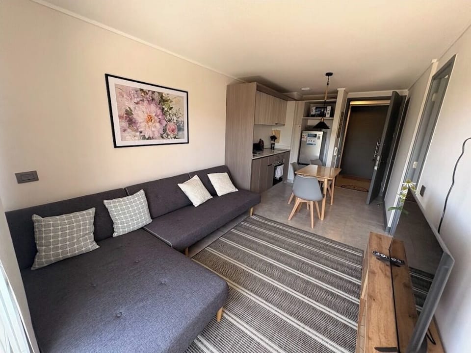 Standard Apartment, 1 Bedroom | Living area | 40-inch LED TV with digital channels