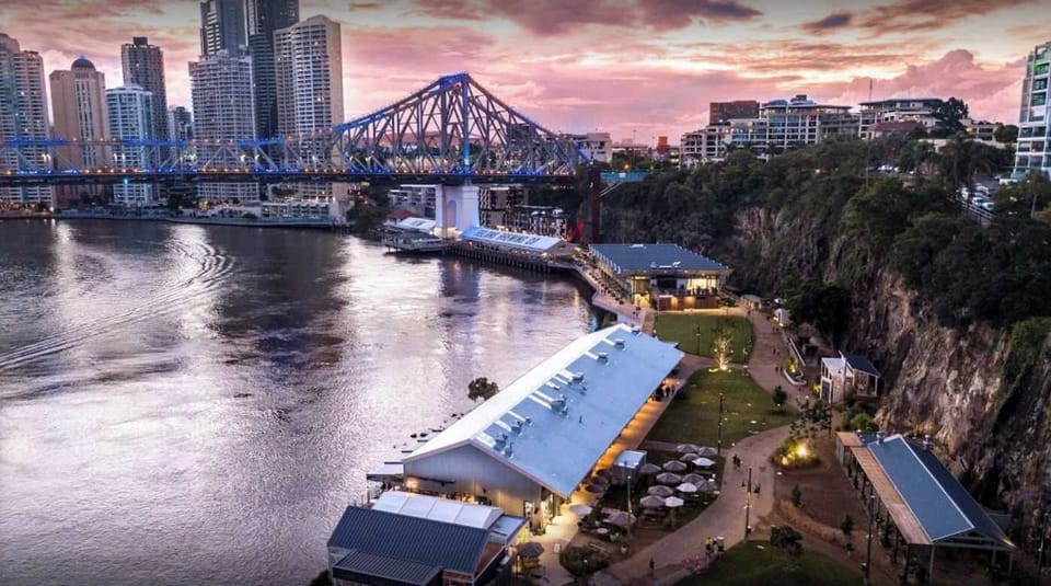 Right next door is Howard Smith Wharves...