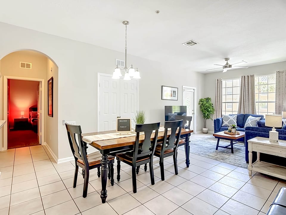 Dining area for family meals