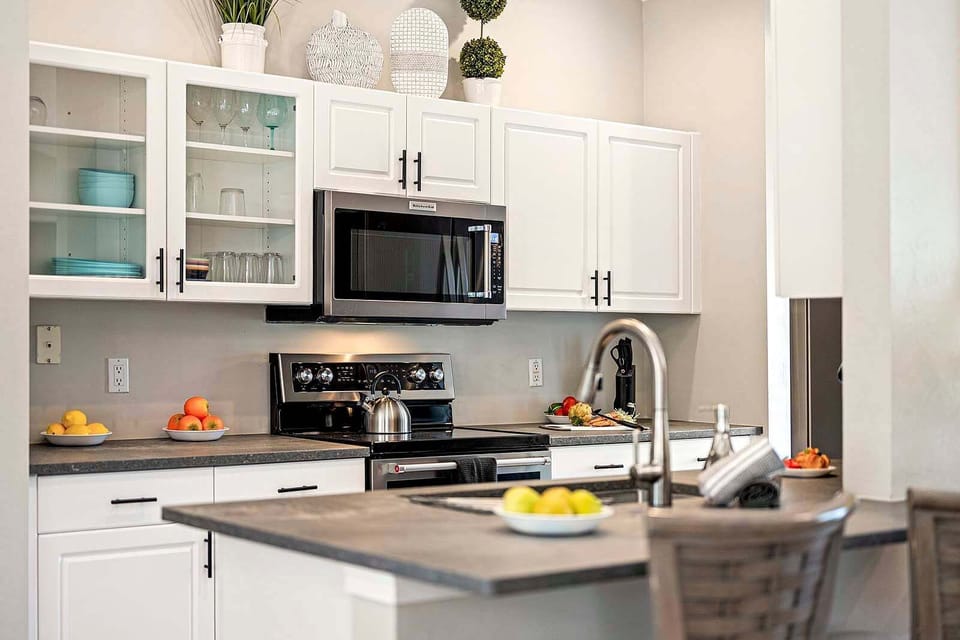 Kitchen with Stainless Appliances