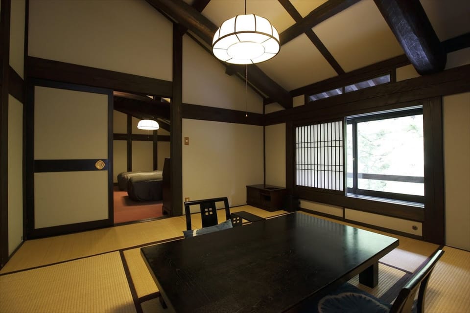 Japanese Western Style Room | Premium bedding, in-room safe, individually decorated, bed sheets