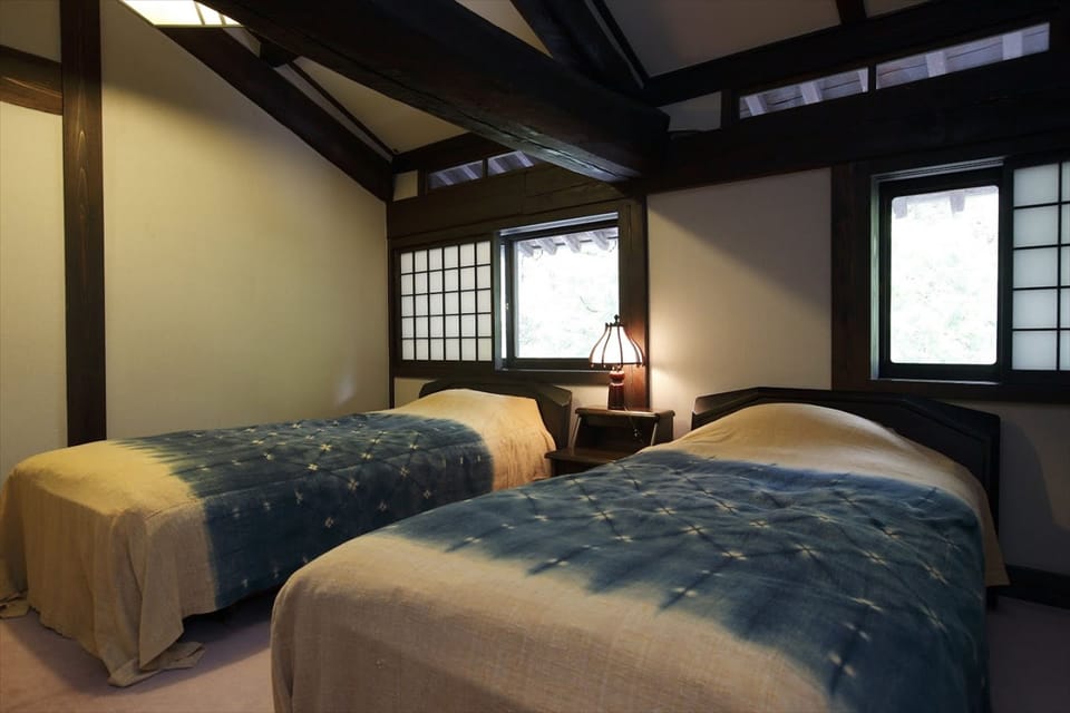 Japanese Western Style Room | Premium bedding, in-room safe, individually decorated, bed sheets