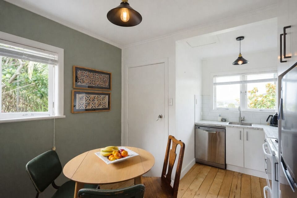 Kitchen and dining area