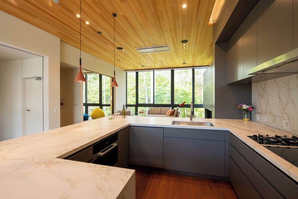 Luxury Chalet, Balcony, Mountain View | Private kitchen