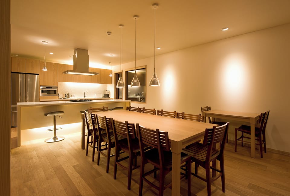 Luxury Chalet, Balcony, Mountain View | Dining room