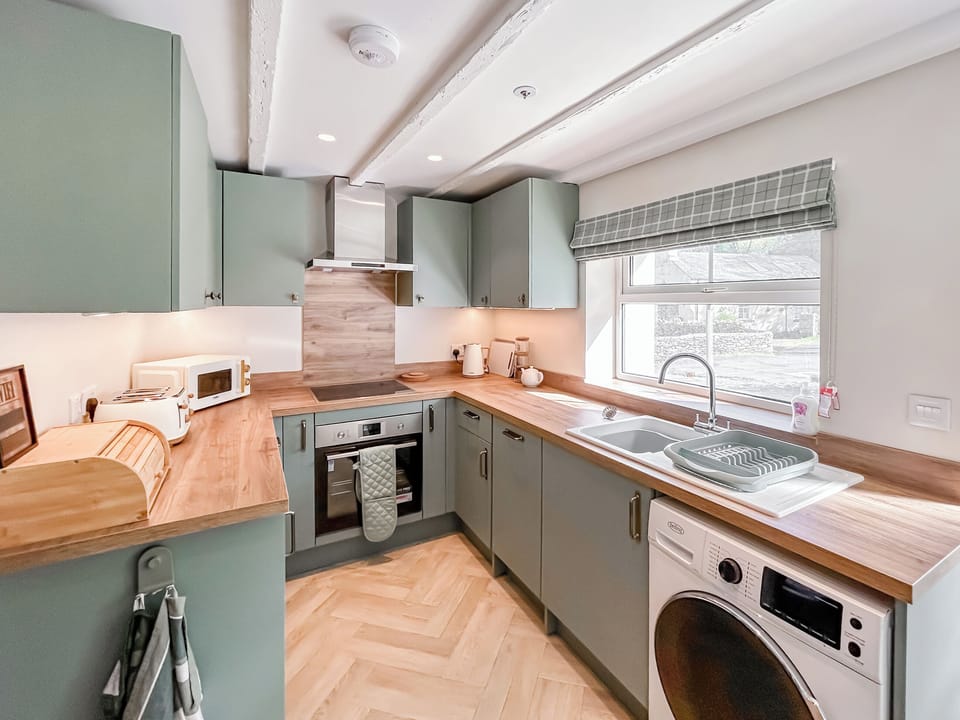 Kitchen | Riverside Cottage, Church Hill, Laxey