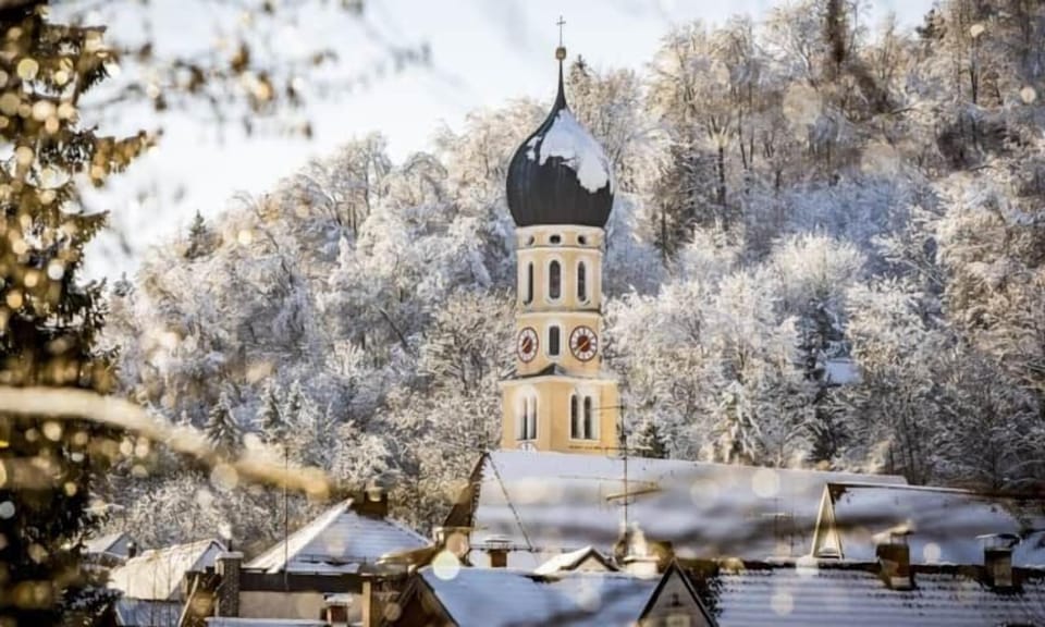 Wolfratshausen im Winter
