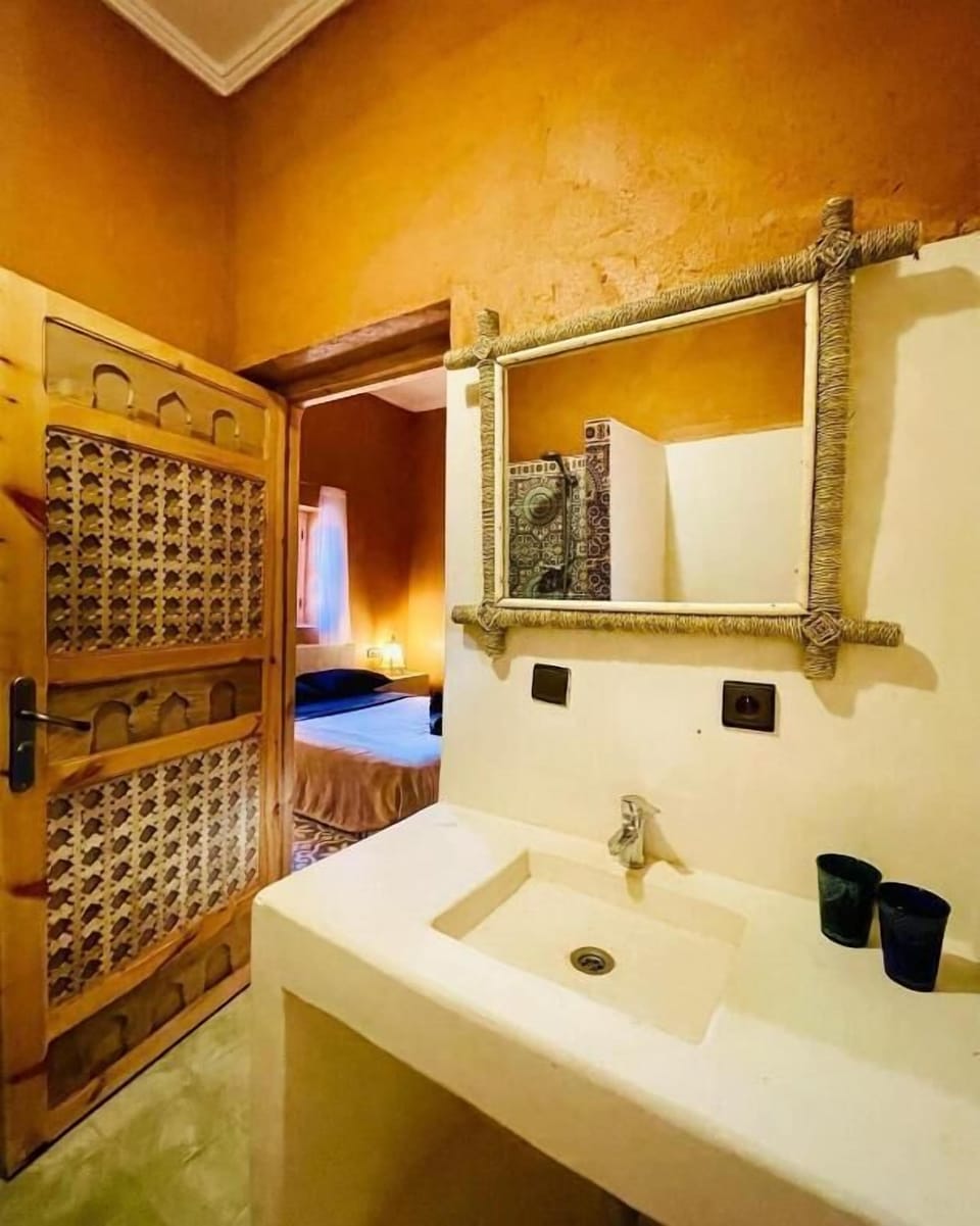 Separate tub and shower