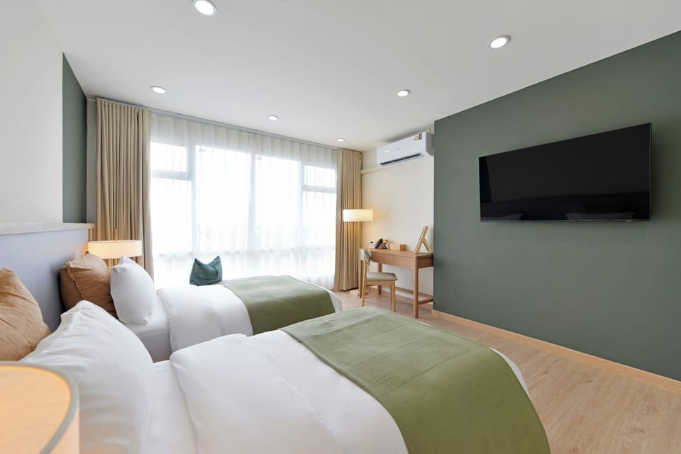 SENS Superior Twin Room | WiFi (free), bed sheets
