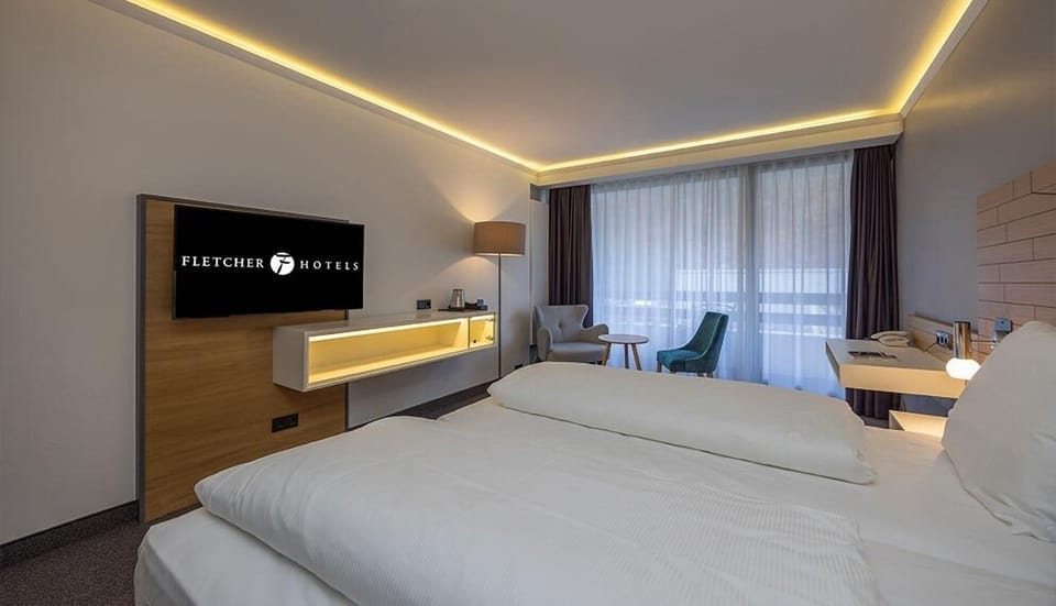 Kick back with big-screen entertainment and lounge-style seating.