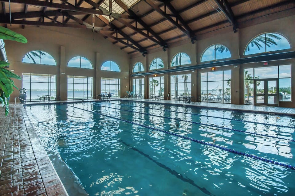 Enjoy year-round swimming in the resort's luxurious indoor heated pool located inside the Lifestyle Center.