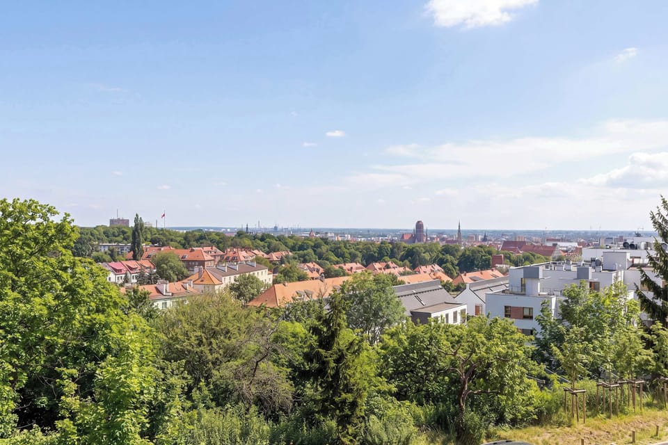 A stunning view from the balcony.