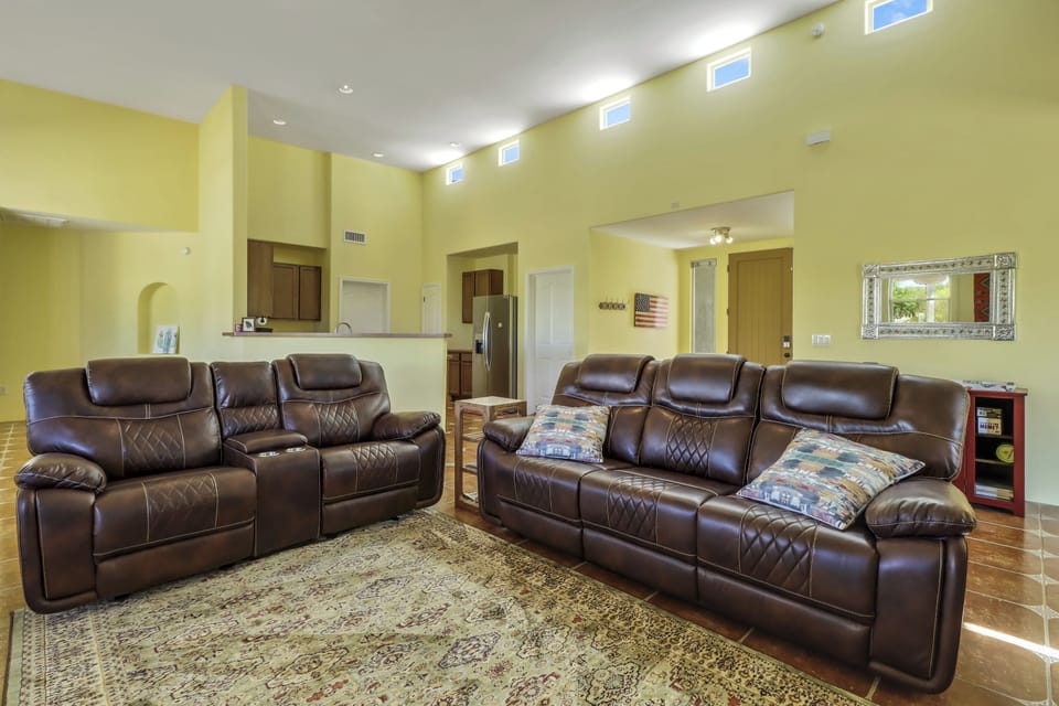Open living room