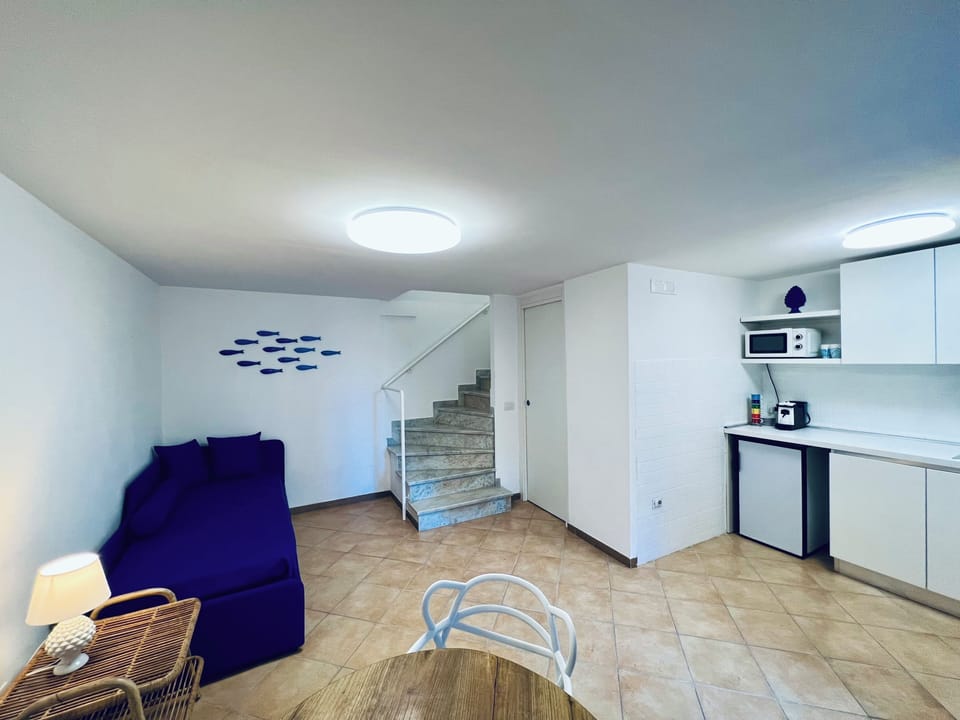 Duplex | Living area | 32-inch flat-screen TV with digital channels