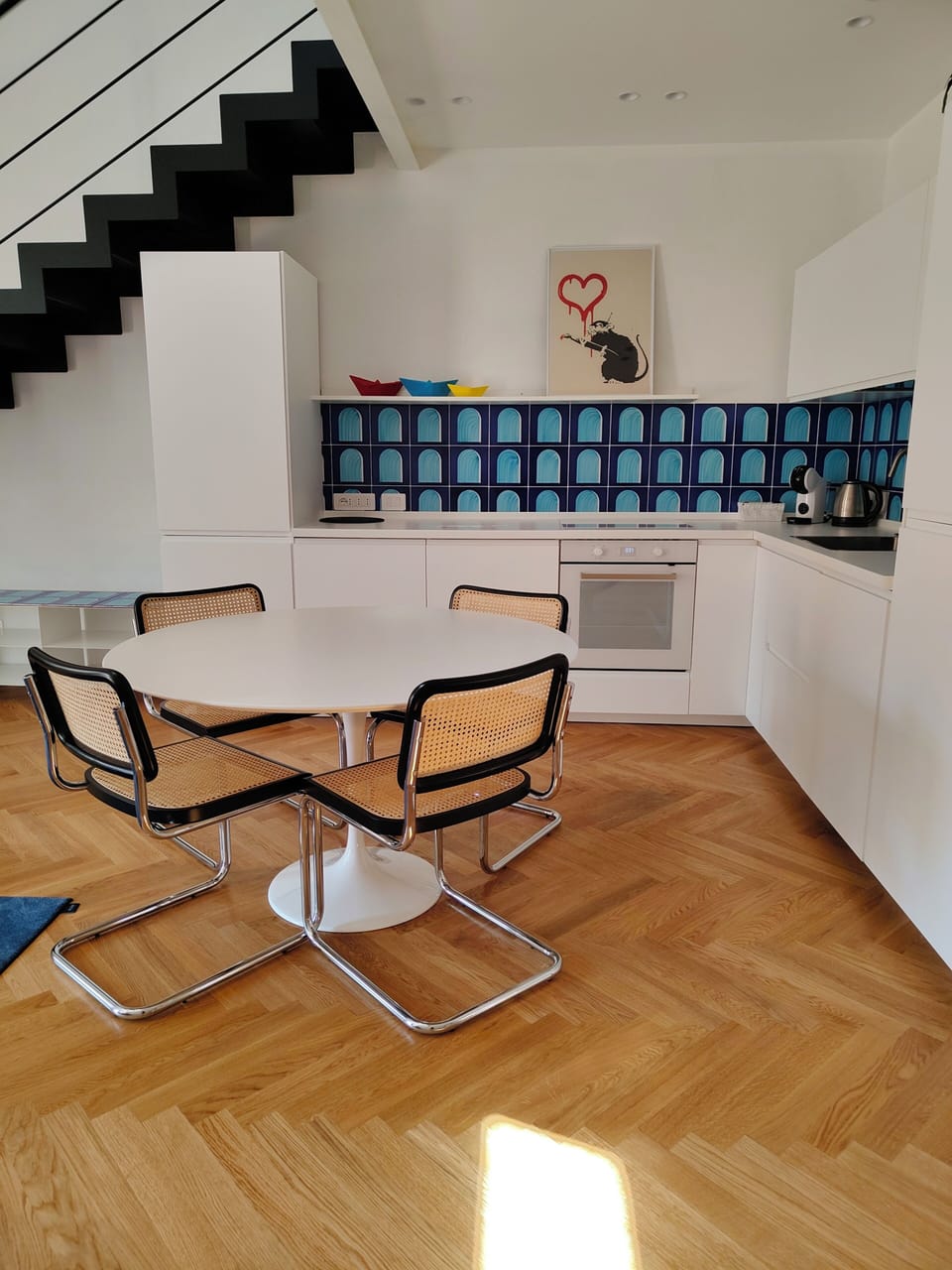 Apartment, 2 Bedrooms, City View | Private kitchen | Fridge, microwave, oven, stovetop
