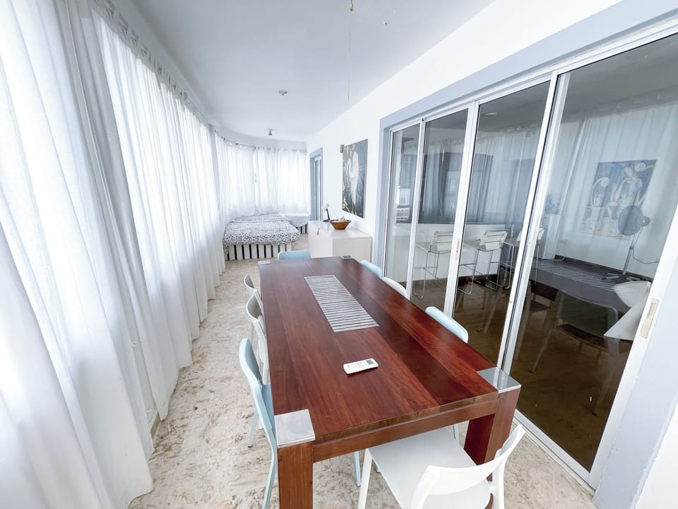 Premium Apartment, Poolside | In-room dining