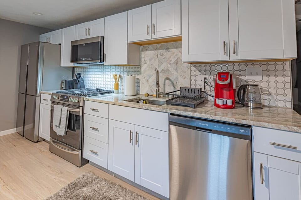 Fully equipped kitchen with everything you need to cook, dine, and feel at home