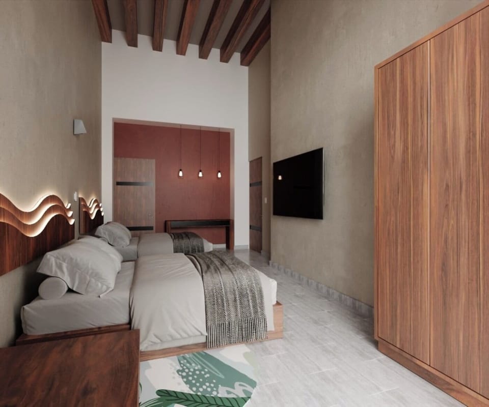 Deluxe Quadruple Room, City View | Free WiFi