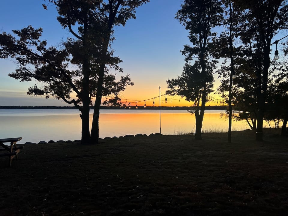 Sunsets from the deck