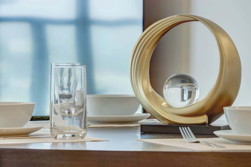Dining space perfect for meals or remote work