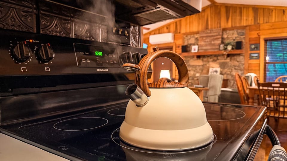 Water kettle is here for our tea enthusiasts 