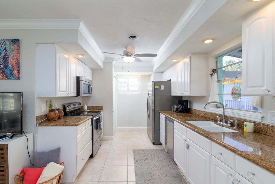 Large fully equipped kitchen with everything you need to make your favorite meals