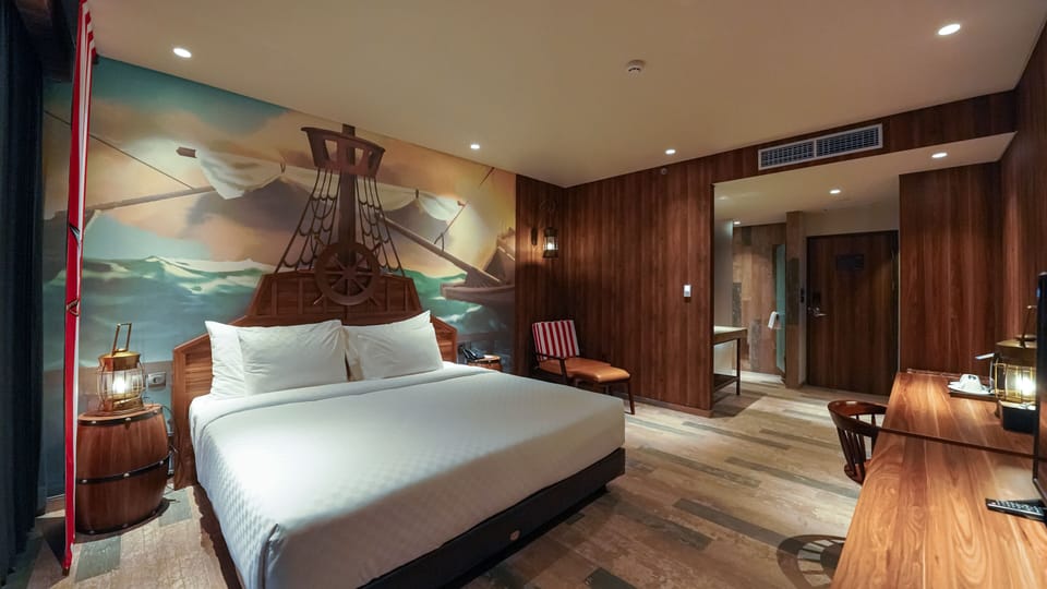 In-room safe, desk, blackout drapes, iron/ironing board (on request)