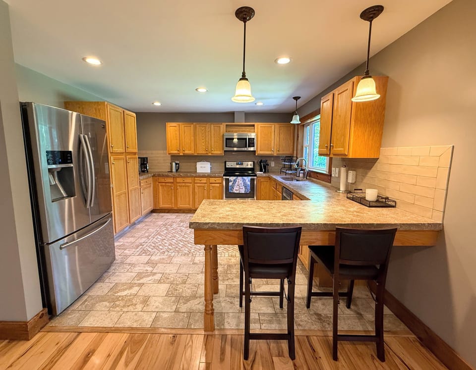 Fully equipped kitchen - save money by making your meals at home!