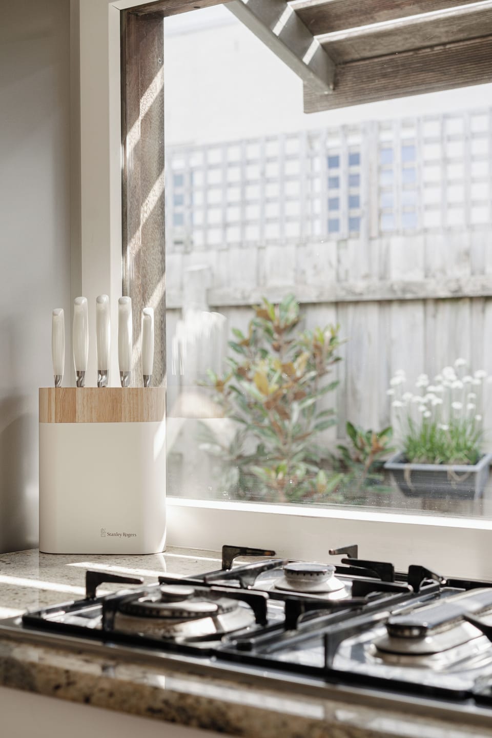 Large gas stove