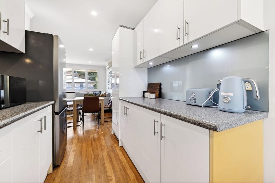 Kitchen through Dining
