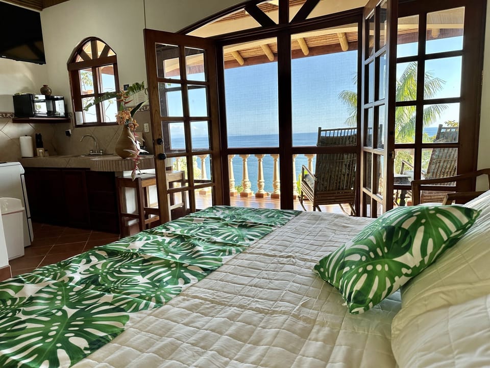Amazing ocean view right from bed